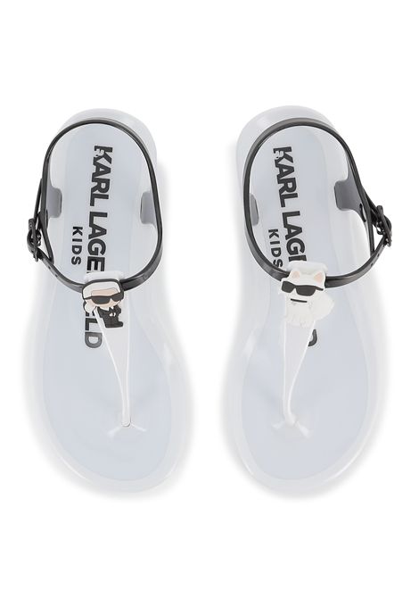 Sandali con logo KARL LAGERFELD KIDS | Z31173N50